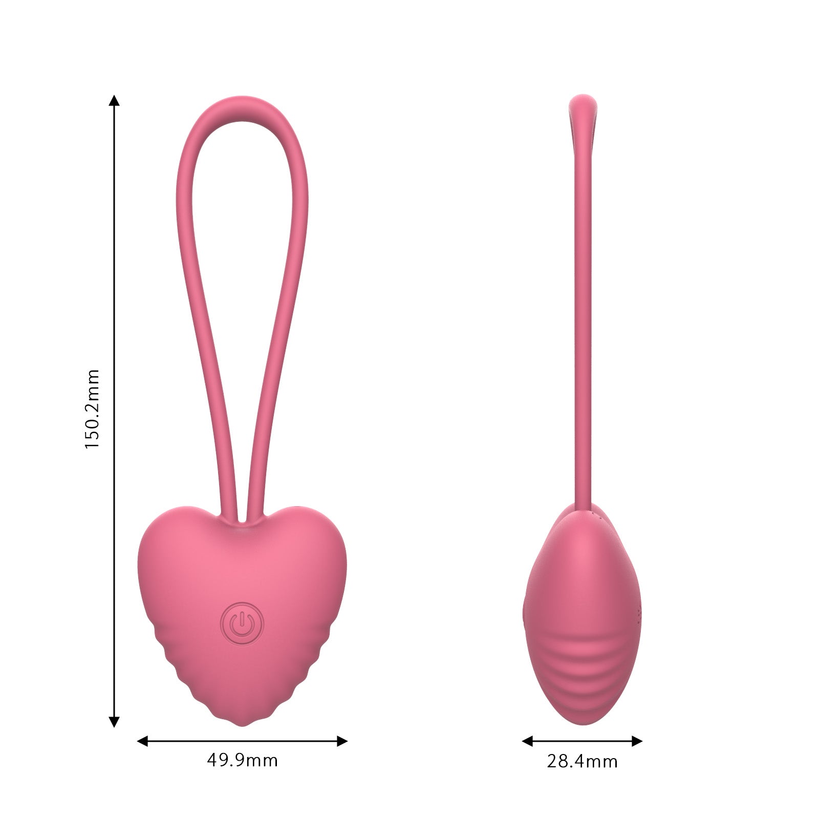 Heart-shaped necklace