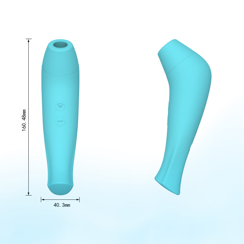 Chang'e flying to the moon sucking vibrating sex toy