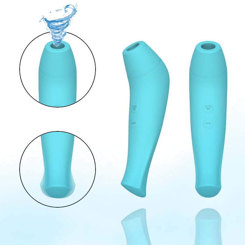 Chang'e flying to the moon sucking vibrating sex toy