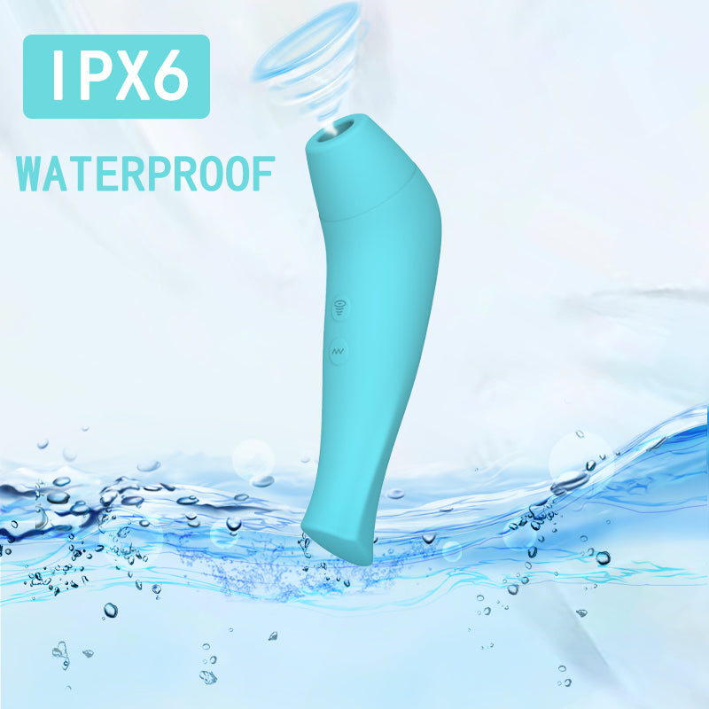 Chang'e flying to the moon sucking vibrating sex toy